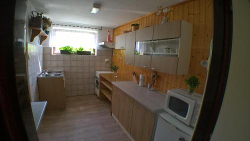 Køkken, Chalupa Pod Drabskymi svetnickami in Mnichovo Hradiste