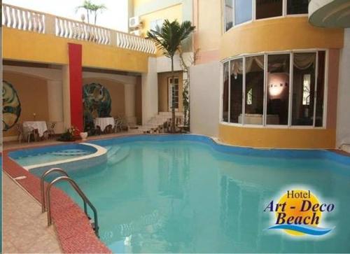 Swimming pool, Hotel Art Deco Beach in Sector 2
