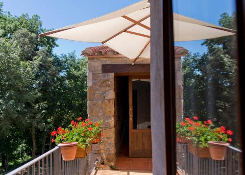 Erkély/terasz, Mas Molera Turisme Rural in Sant Joan Les Fonts