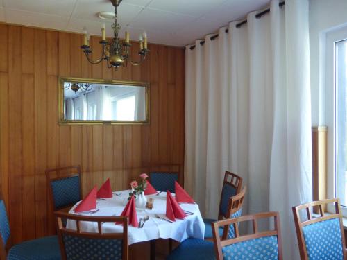 Restaurante, Pension Seeterrasse in Chorin