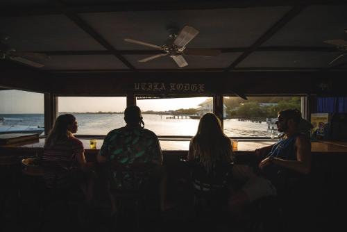 Restorāns, Utila Lodge in Utila