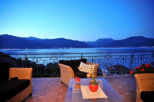 Balcony/terrace, Villa Mare Apartments in Krasici