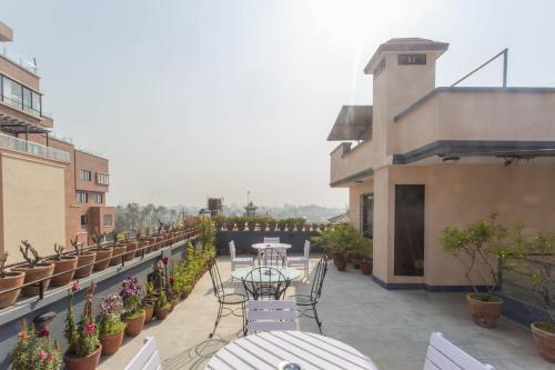 Μπαλκόνι/βεράντα, Hotel Fuji in Κατμαντού