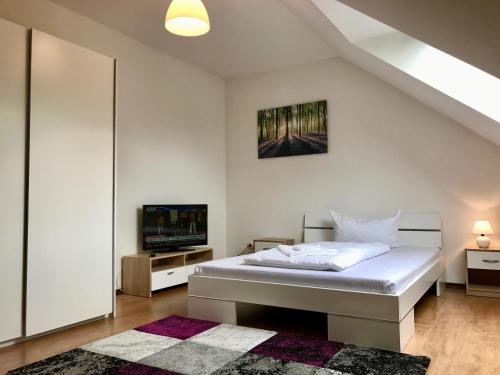 1 double bed