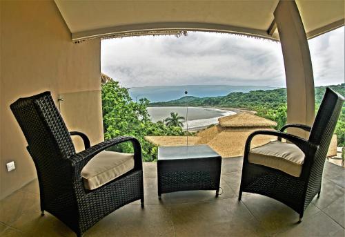 Balkons/terase, Nammbu Beach Front Bungalows in Puerto Carrillo