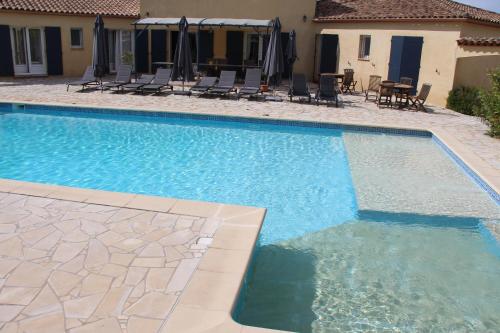 Balkons/terase, Villa des Cammaous in Vacquieres