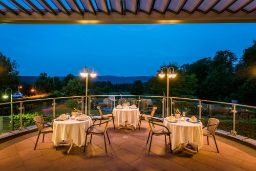 Altan/terrasse, Landhotel Heimathenhof in Heimbuchenthal