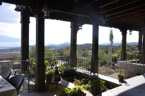 ระเบียง/ชานเรือน, Assos Sunaba Kasri Hotel in บือยือคูซุน