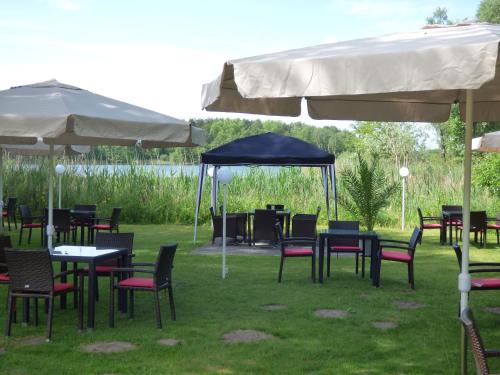 Restaurante, Pension Seeterrasse in Chorin