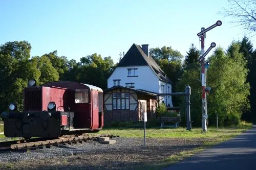 "Alter Bahnhof" Schalkenmehren in Schalkenmehren, Deutschland