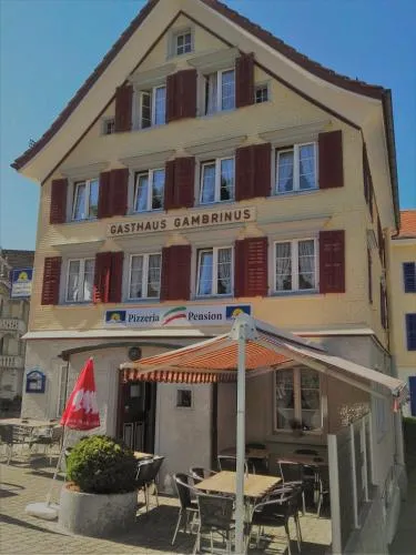 Pizzeria-Pension Gambrinus in Walzenhausen, Schweiz