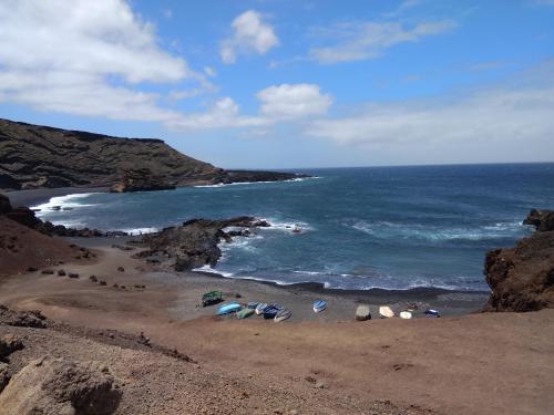 Suasana persekitaran, Lanzarote - El Golfo in El Golfo