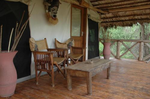 Balkons/terase, Roika Tarangire Tented Lodge in Tarangira