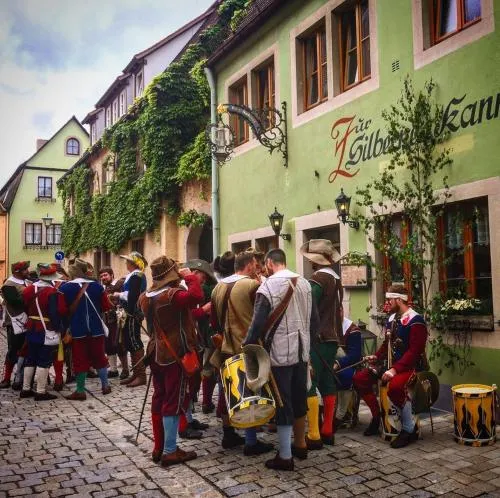 Ferienwohnungen Monteurzimmer zur Silbernen Kanne in Rothenburg ob der Tauber, Deutschland