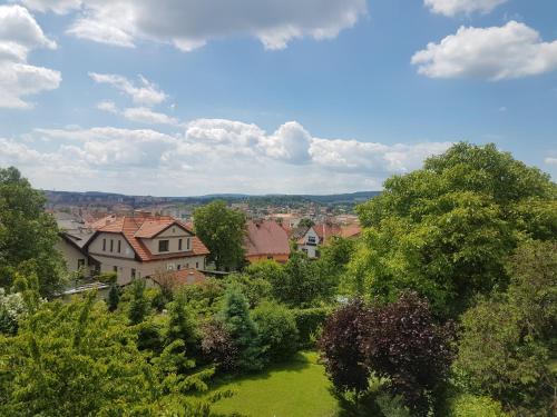 Uitzicht, Apartman pod Svatou Horou in Pribram