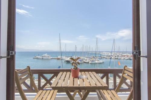 View, Amalthia Luxury Studios in Naxos Island