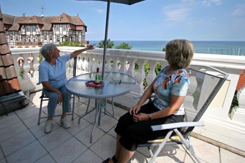 balkon/terras, Hotel Esplanade Garni in Ostseebad Kuhlungsborn