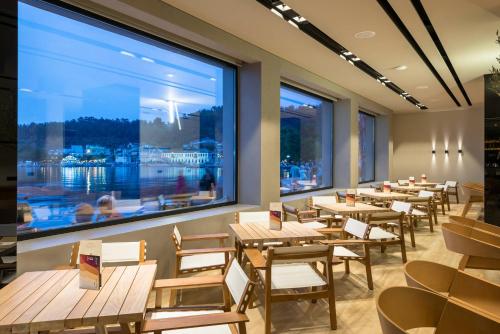 레스토랑, Angelica Hotel in 타소스