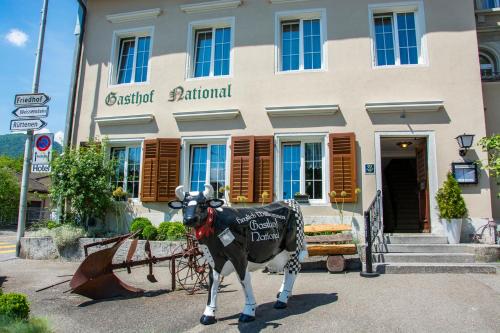 Gasthof National in Langendorf, Schweiz