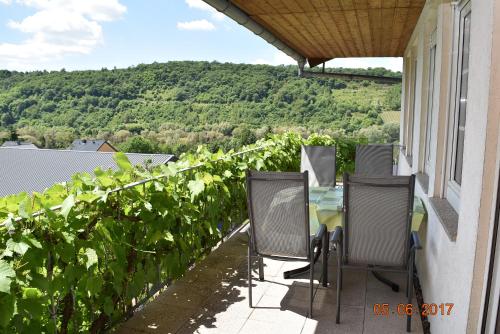 Balkons/terase, Ferienweingut Borens in Wiltingen
