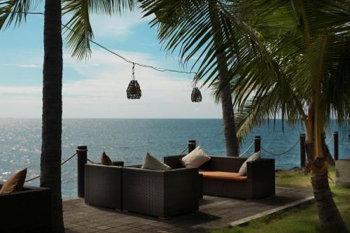 Restoran, Relax Bali Beach Front Dive & Spa Resort in Tulamben