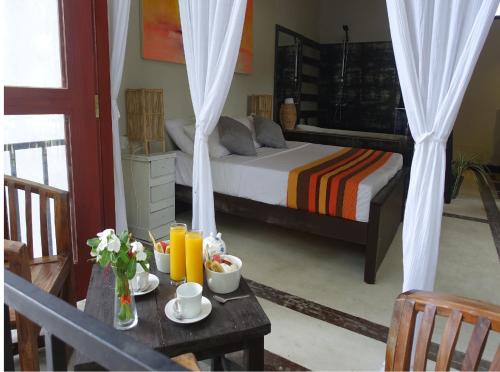 1 double bed