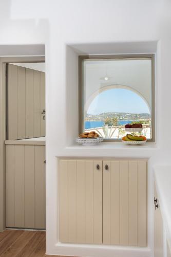 מטבח, Natura Villas Paros in מולוס פראו
