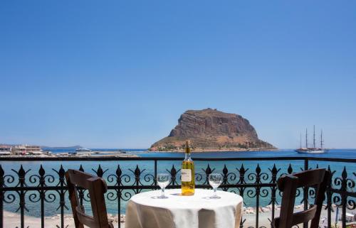 Erkély/terasz, Petrino Guesthouse in Monemvaszia