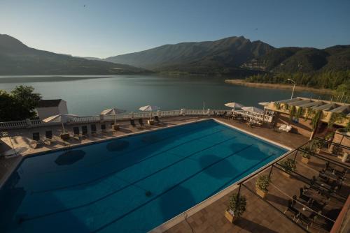 Úszómedence, Hotel Terradets in Cellers