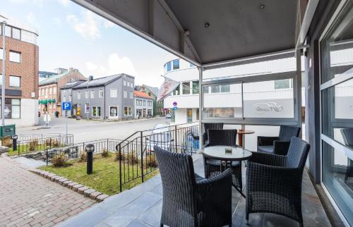 Utvendig, Enter Amalie Hotel in Tromsø