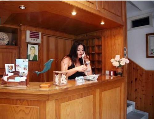 Lobby, Hotel Christina in Skiathos Island