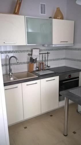 ห้องครัว, No.1 Apartments - Kolobrzeg Beach Centrum in สรอดเมียสซีแย