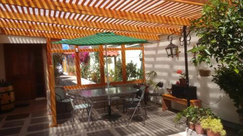 شرفة/ تراس, Hostal Miramar in فالباريزو