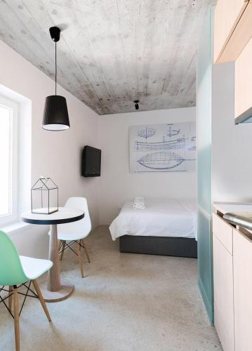 1 double bed
