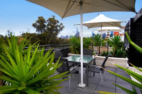 Balcony/terrace, Quest East Melbourne in East Melbourne