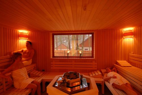 Sauna, Hostel Schweriner See in Dobin am See