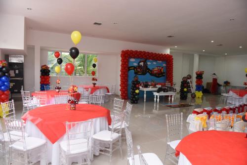 Banketu zāle, Hotel El Emigrante in Puerto Colombia