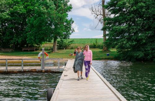 A szálláshely kívülről, Studio pa loftet i Sankt Olof in Sankt Olof