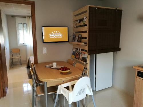 Konyha, Apartaments Els Temporers in Corbera d'Ebre