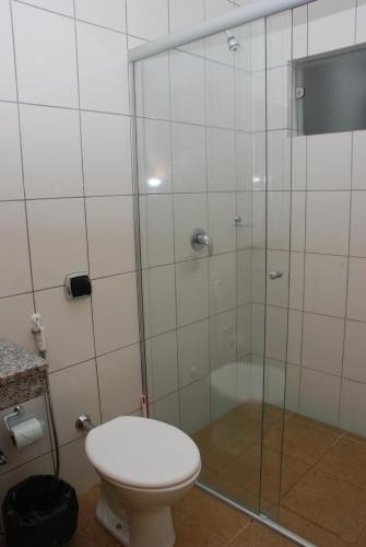 Bathroom, Hotel Veredas in Três Lagoas
