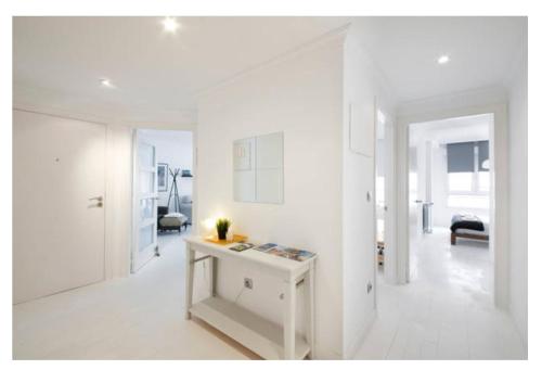 White Cozy Flat in Donostia
