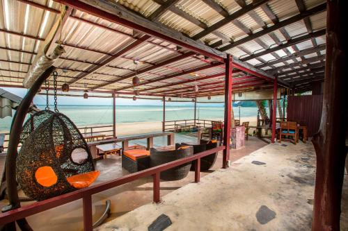 レストラン, ダ カンダ ビラ ビーチ リゾート (Da Kanda Villa Beach Resort) in コー パンガン