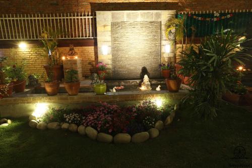 Garden, Aarya Chaitya Inn in Kathmandu