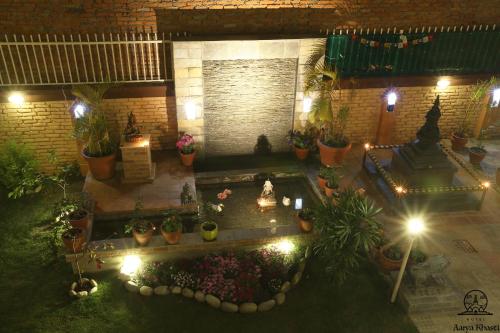 Garden, Aarya Chaitya Inn in Kathmandu