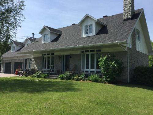Kilátás, La Maison des Eboulis in Victoriaville (QC)