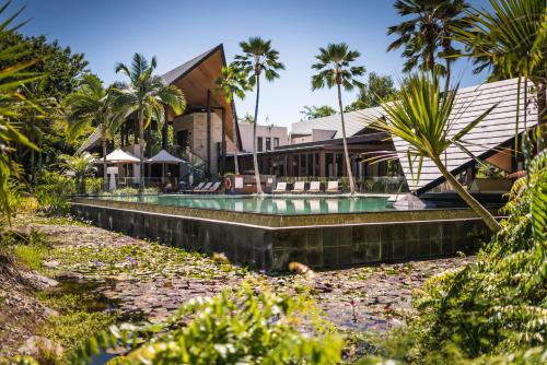 餐廳, 尼拉馬亞別墅和Spa酒店 (Niramaya Villas and Spa) in 波特道格拉斯南