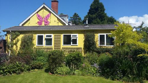 A szálláshely kívülről, Cerdyn Villa in Llanwrtyd Wells