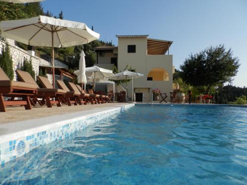 Exterior view, Green Villa in Lefkada