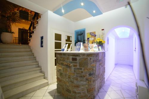 Lobby, Studios Stratos in Naxos Island