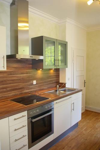 Kitchen, Ferienhaus Inselblick in Traumlage mit Balkon und Panoramablick in Zell an der Mosel